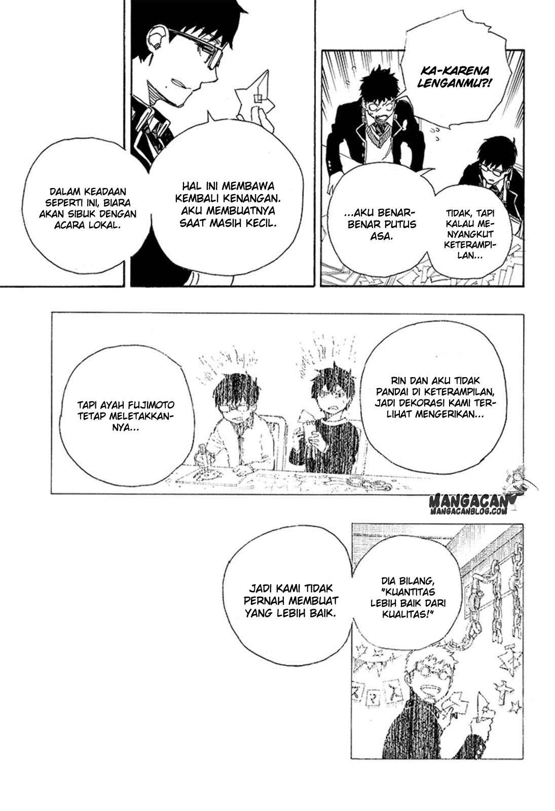 Ao no Exorcist Chapter 88 Gambar 31