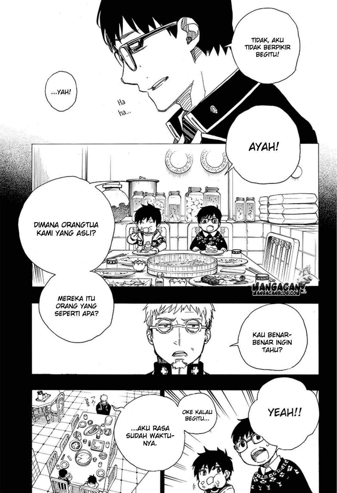 Ao no Exorcist Chapter 88 Gambar 33