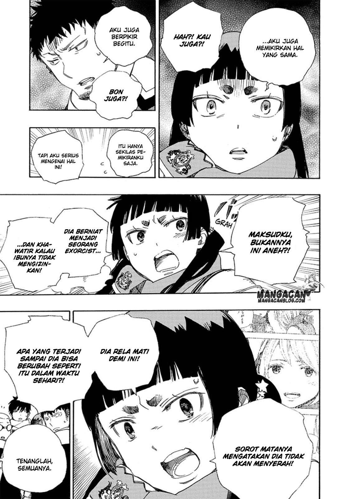 Ao no Exorcist Chapter 88 Gambar 5