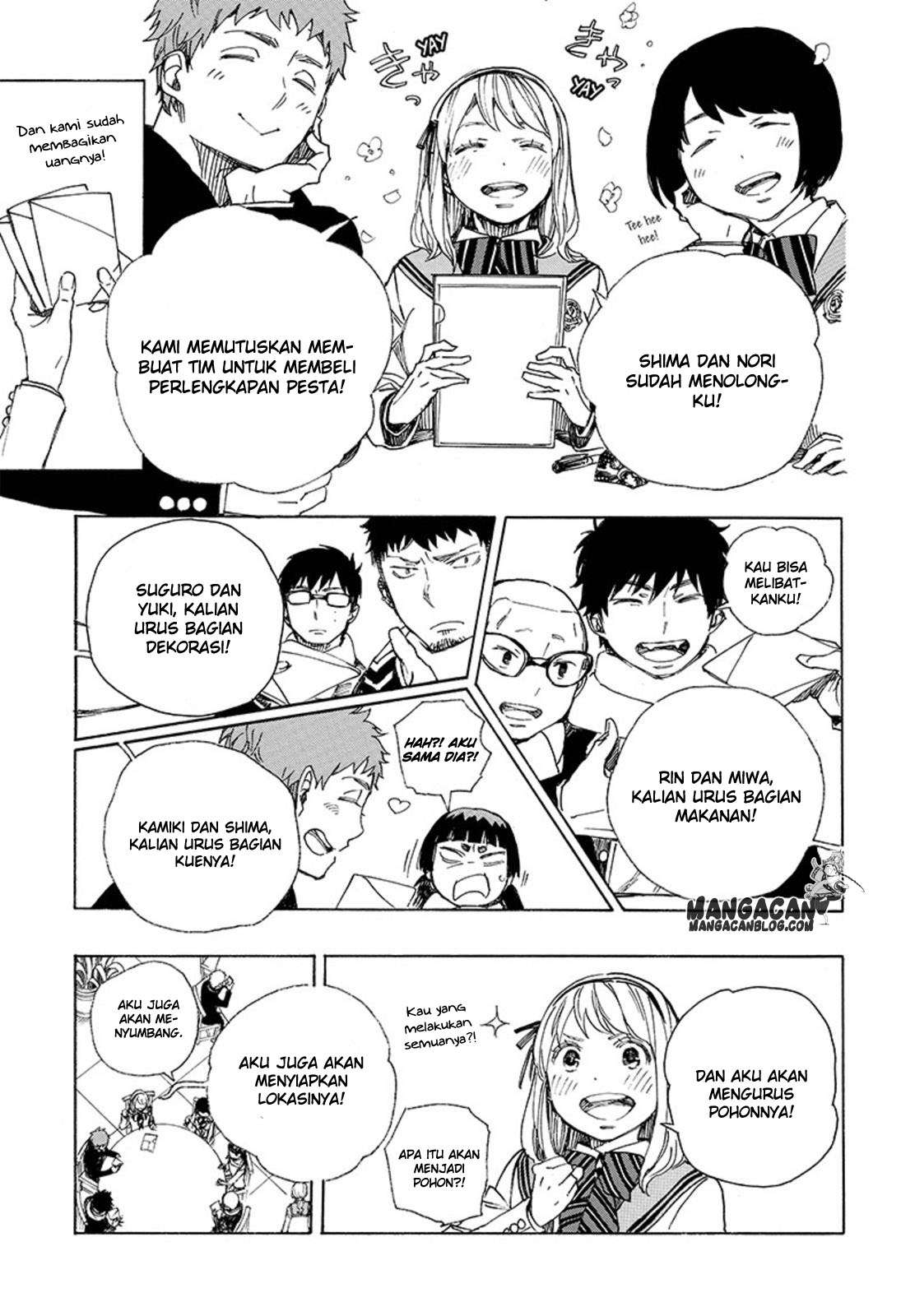 Ao no Exorcist Chapter 88 Gambar 7
