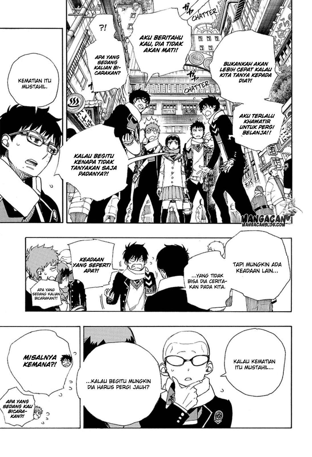 Ao no Exorcist Chapter 88 Gambar 9