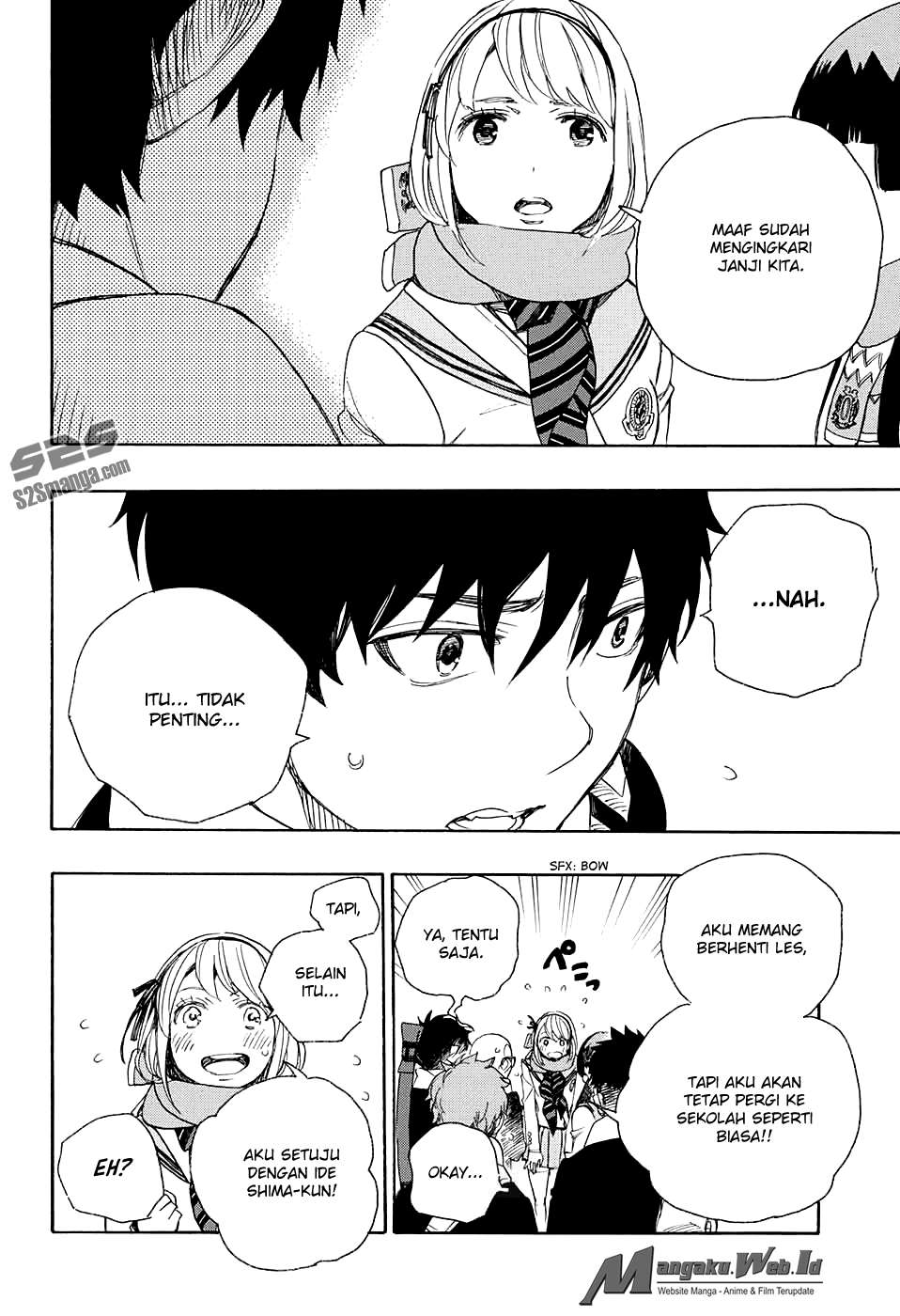 Ao no Exorcist Chapter 87 Gambar 34
