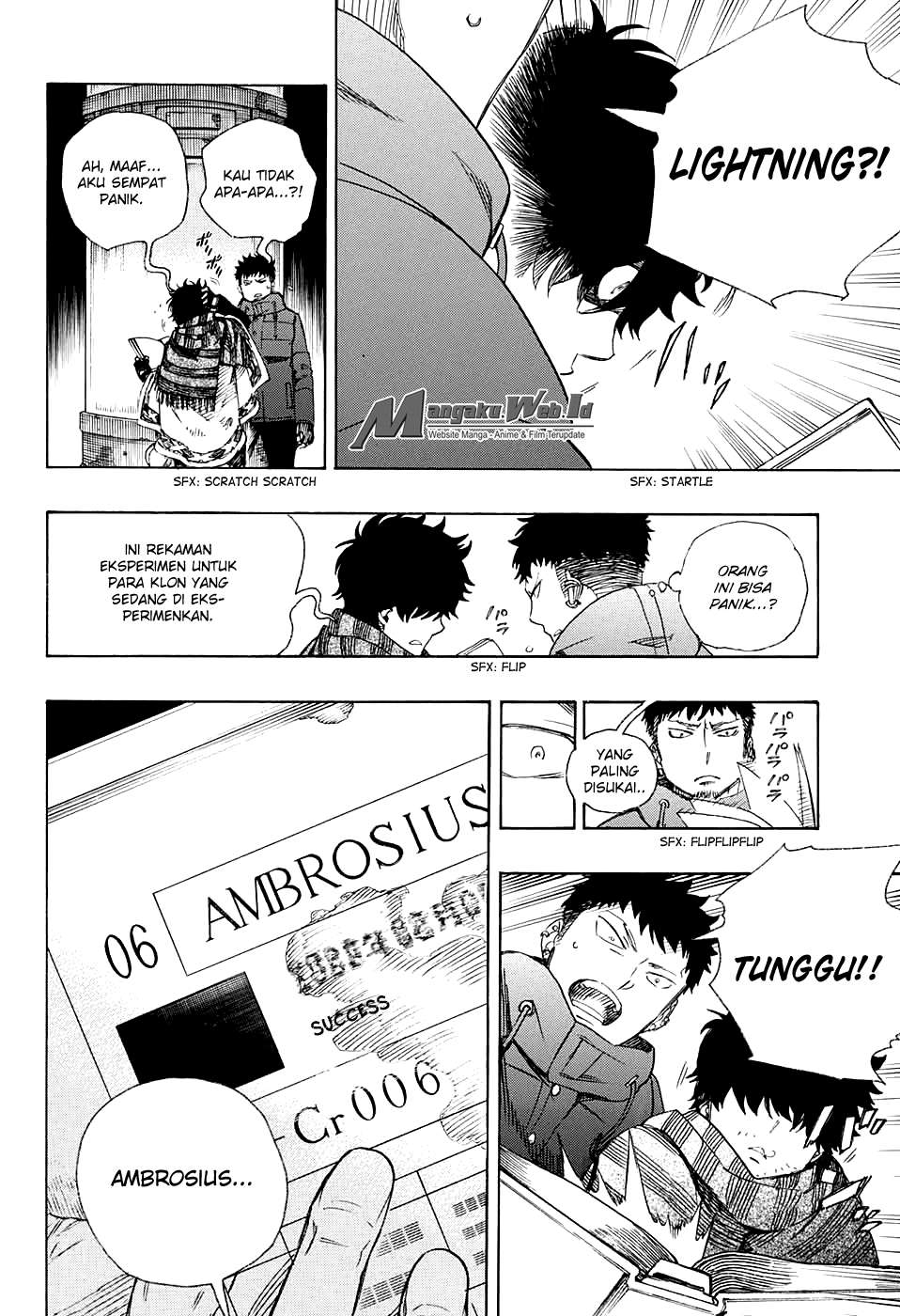 Ao no Exorcist Chapter 86 Gambar 6