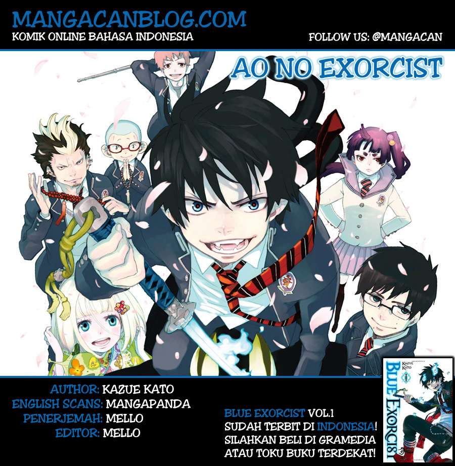 Manga Ao no Exorcist Chapter 72 gambar nomor 2