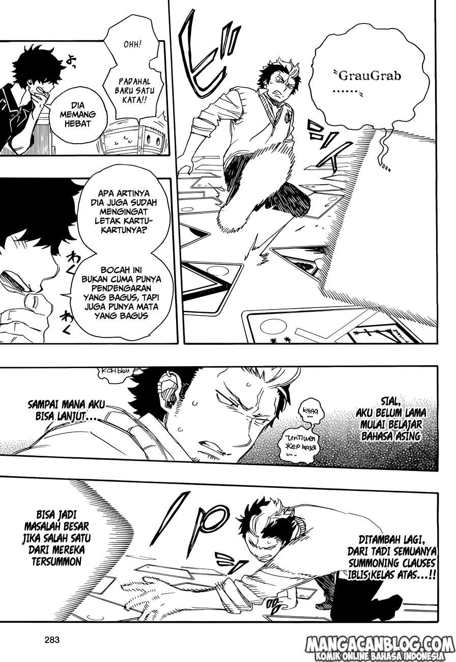Ao no Exorcist Chapter 71 Gambar 24