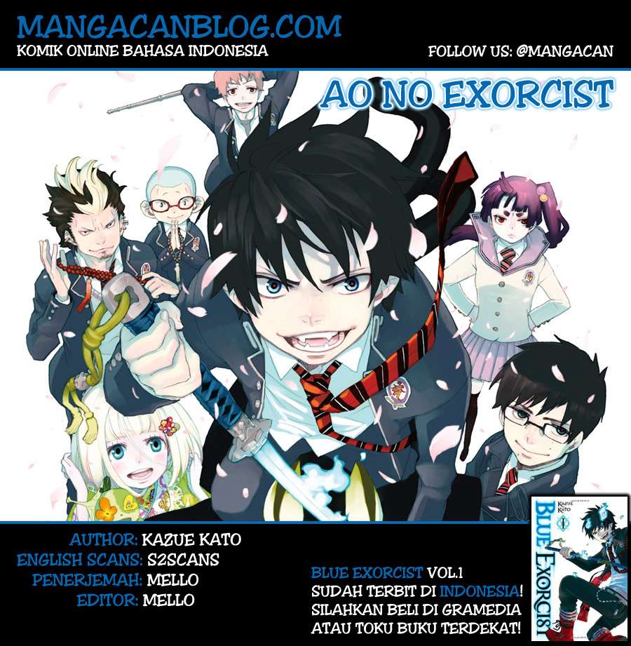 Manga Ao no Exorcist Chapter 71 gambar nomor 2