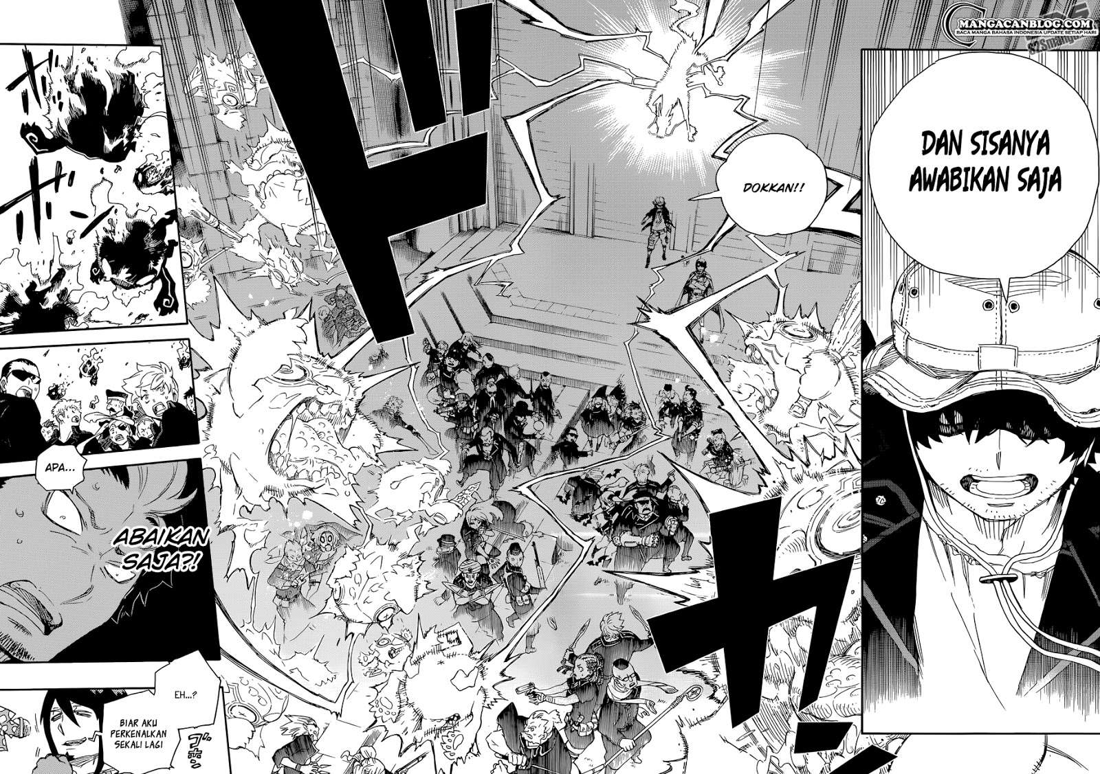 Ao no Exorcist Chapter 70 Gambar 16