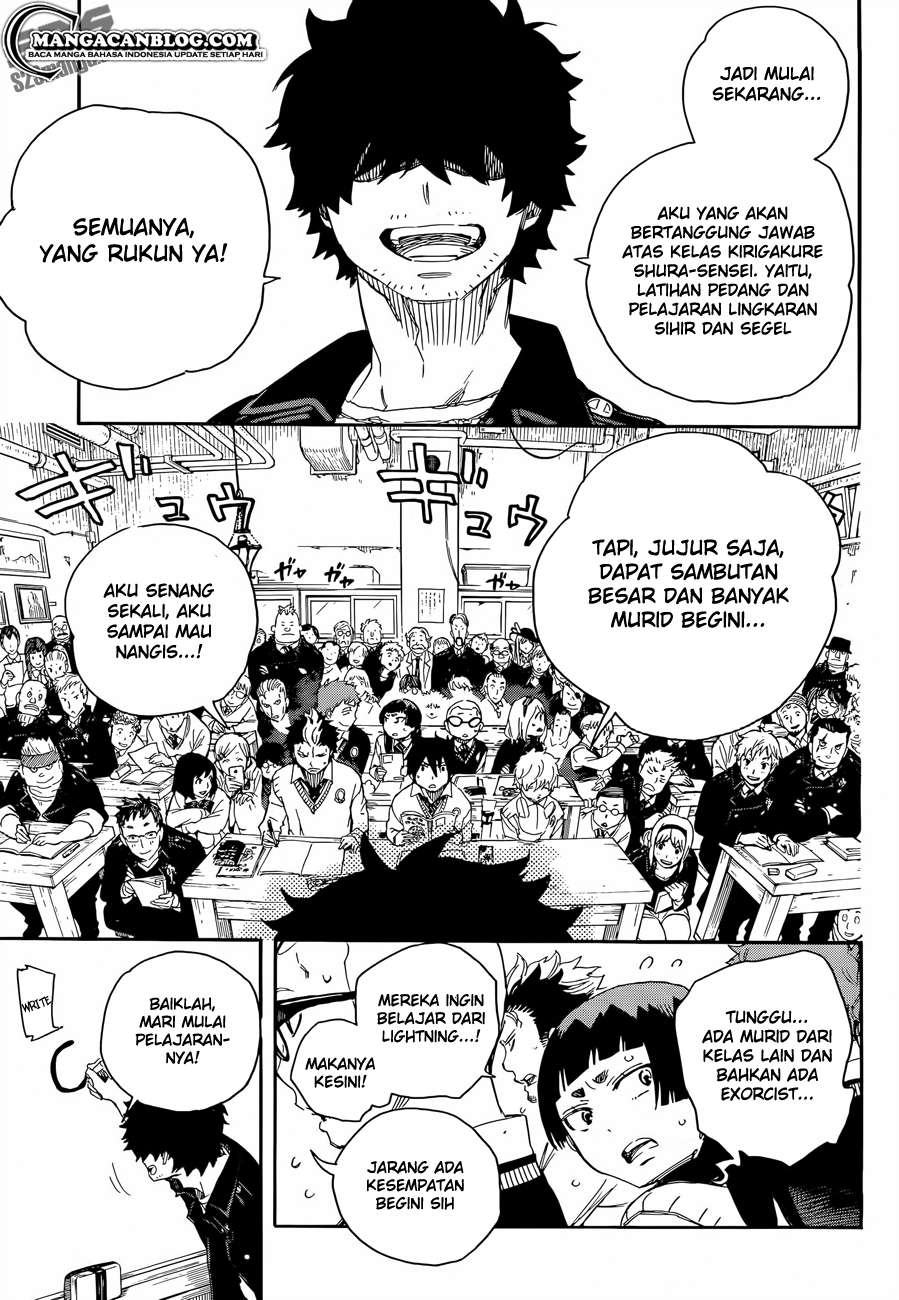 Ao no Exorcist Chapter 70 Gambar 18