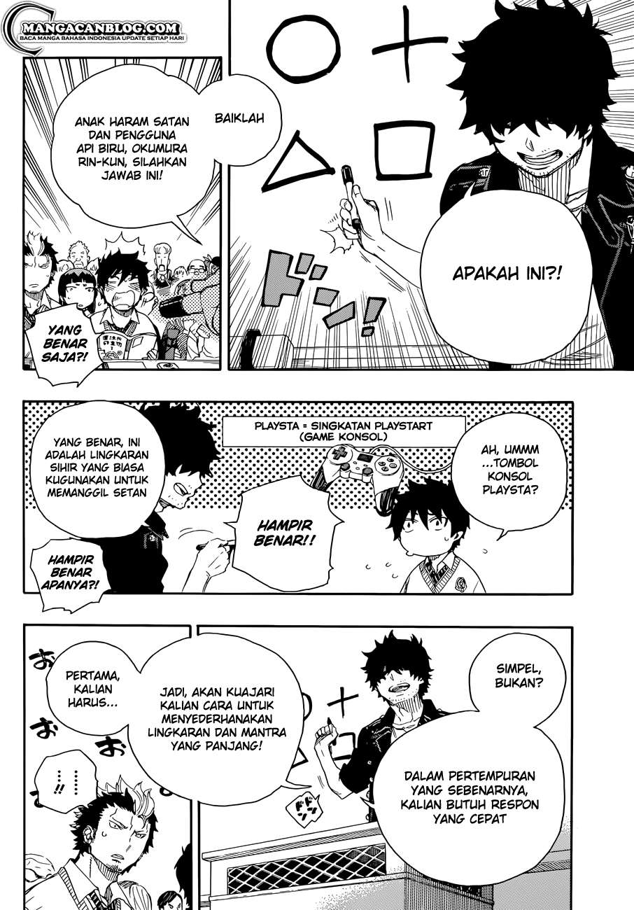 Ao no Exorcist Chapter 70 Gambar 19