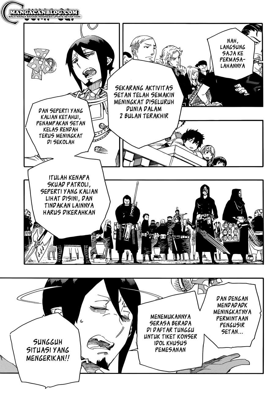 Ao no Exorcist Chapter 70 Gambar 11