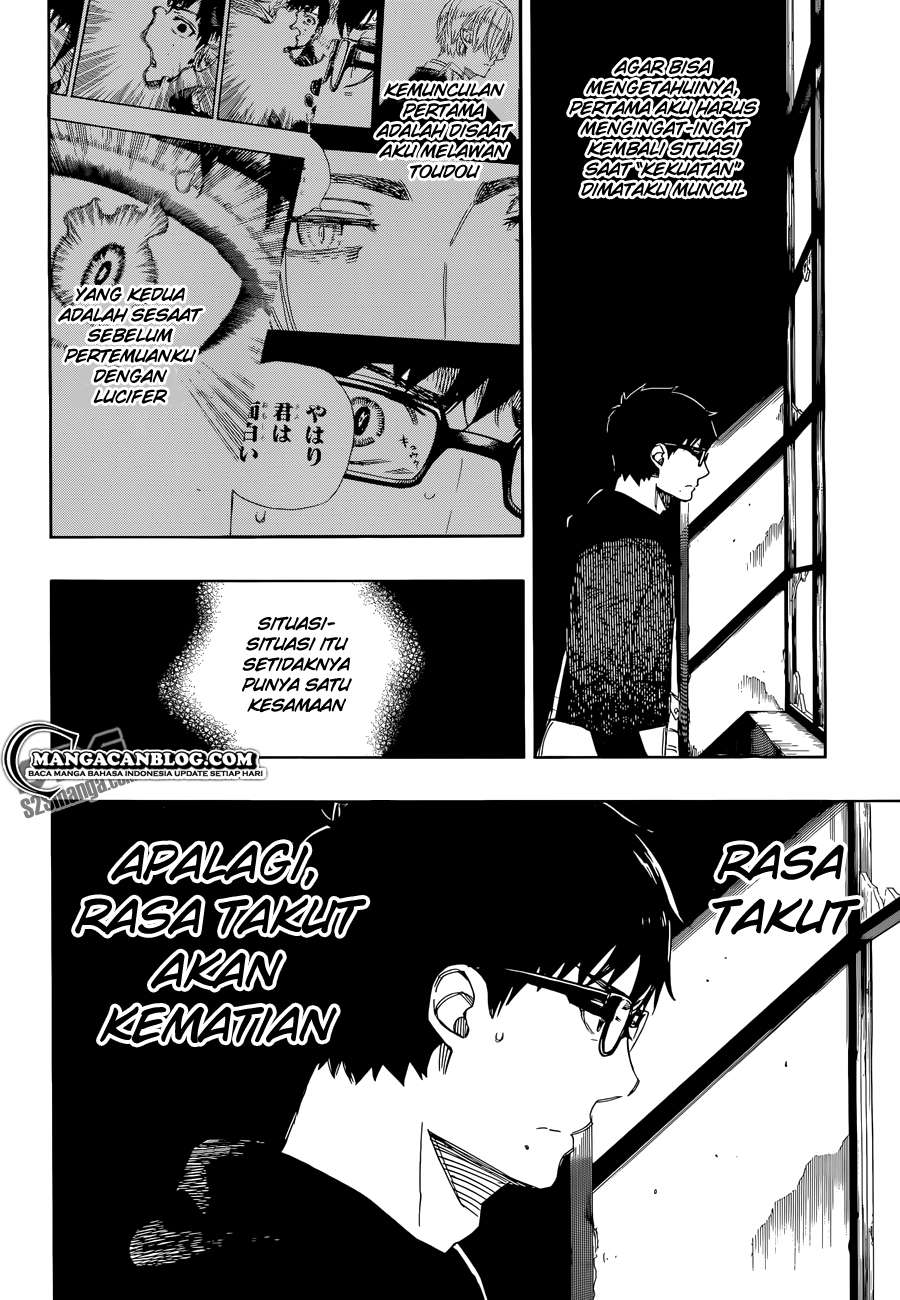 Manga Ao no Exorcist Chapter 70 gambar nomor 2
