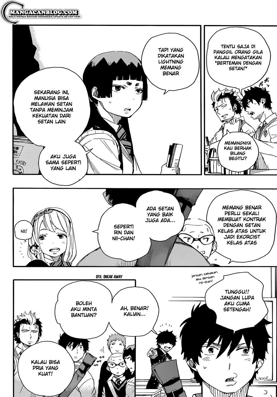 Ao no Exorcist Chapter 70 Gambar 21