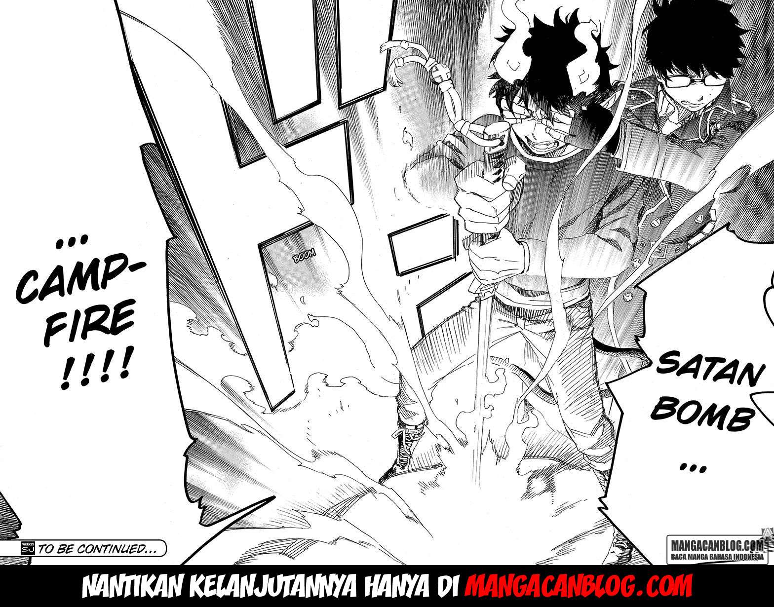 Ao no Exorcist Chapter 78 Gambar 33