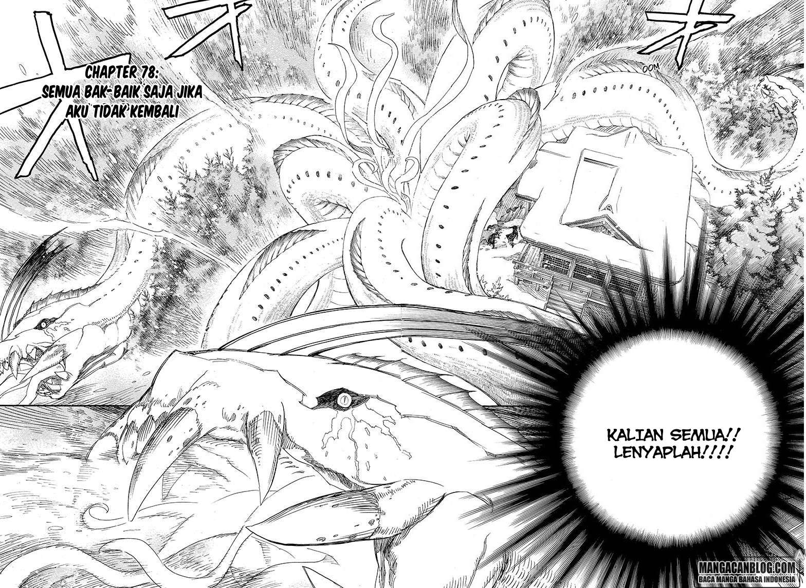 Ao no Exorcist Chapter 78 Gambar 6