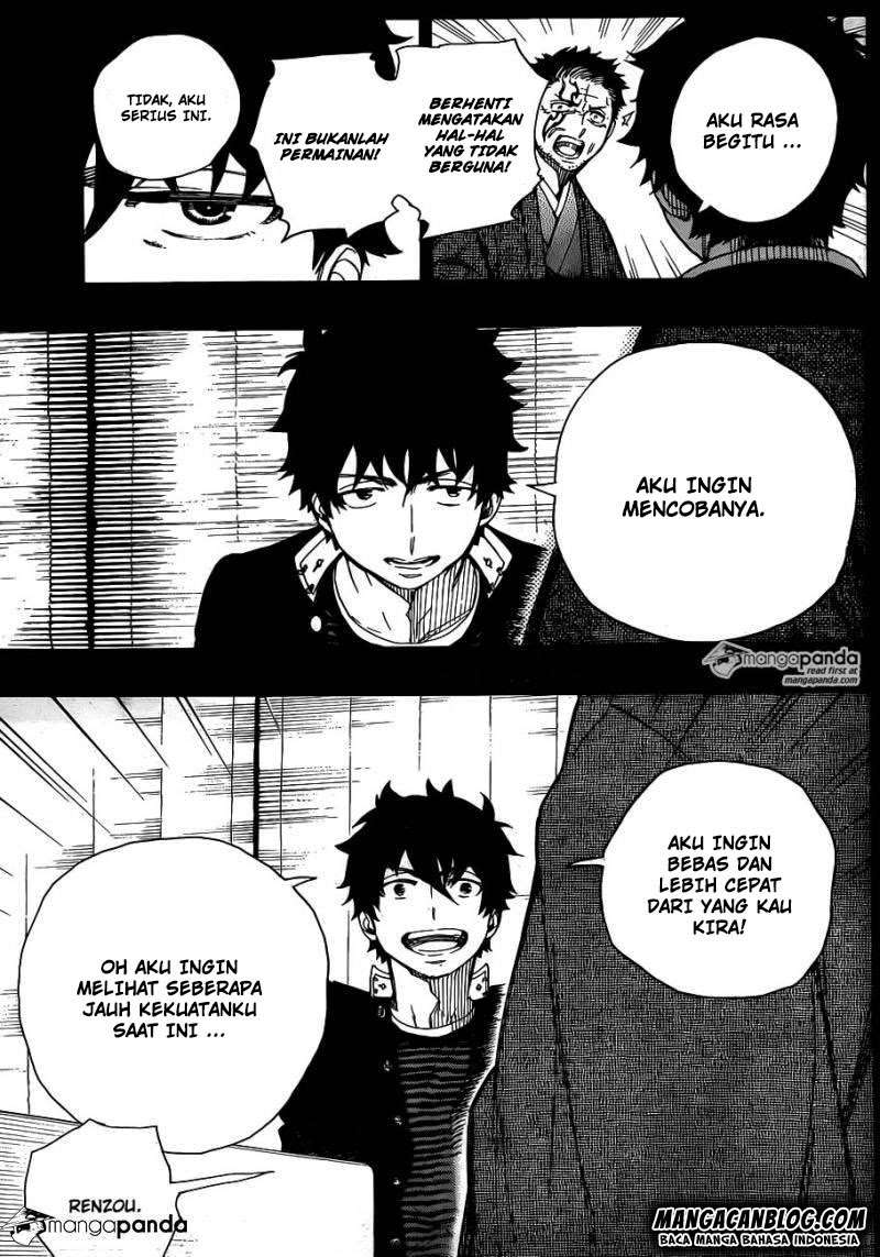 Ao no Exorcist Chapter 65 Gambar 15