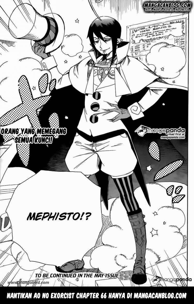 Ao no Exorcist Chapter 65 Gambar 34
