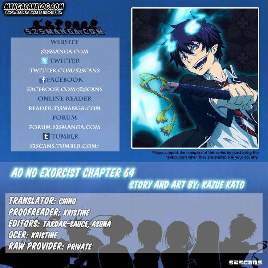Ao no Exorcist Chapter 64 Gambar 24