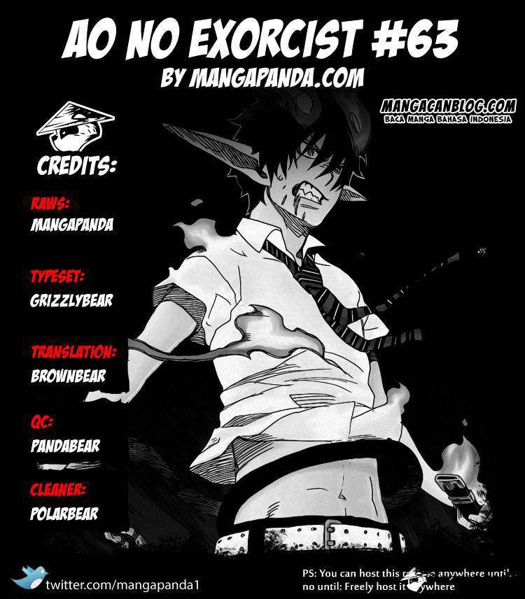 Ao no Exorcist Chapter 63 Gambar 38