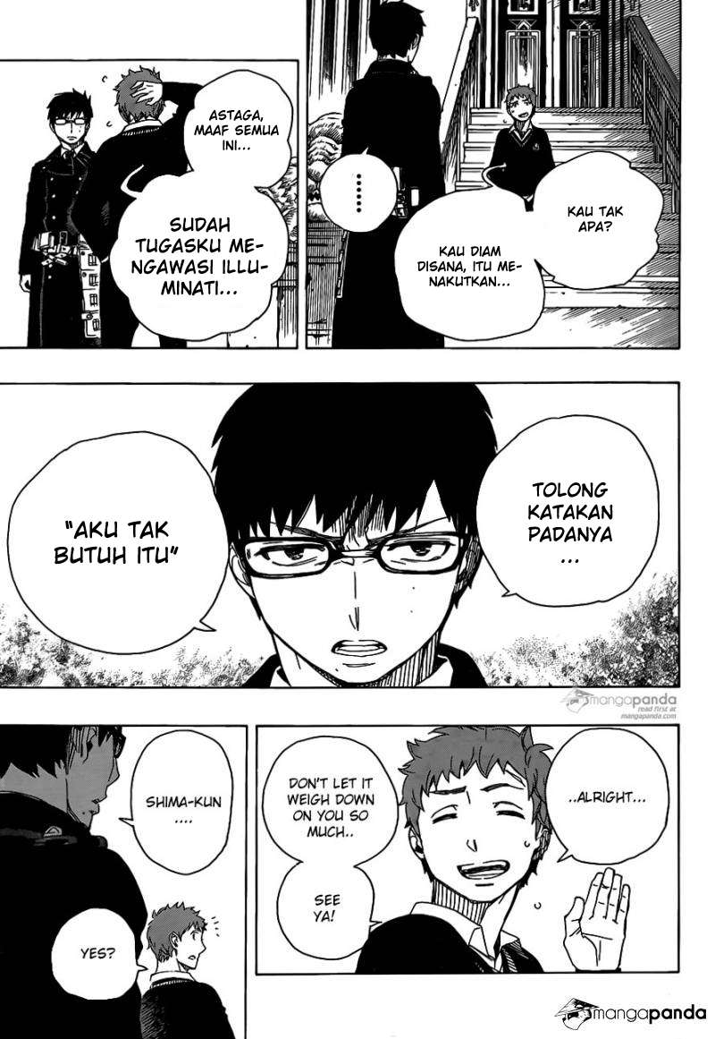 Ao no Exorcist Chapter 67 Gambar 23