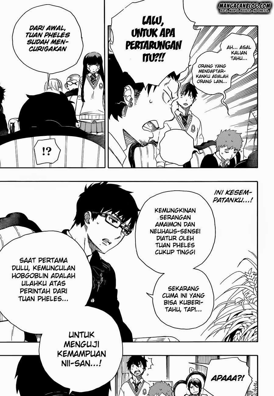Ao no Exorcist Chapter 66 Gambar 18