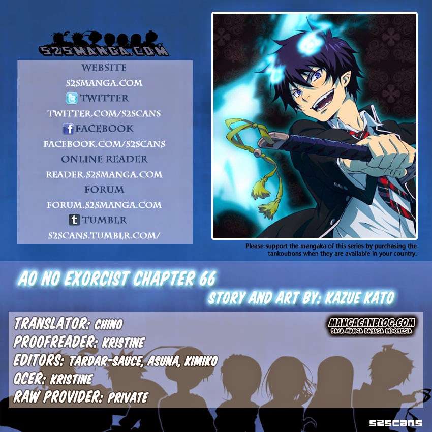 Komik Ao no Exorcist Chapter 66 gambar nomor 1