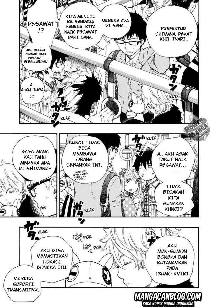 Ao no Exorcist Chapter 50 Gambar 9