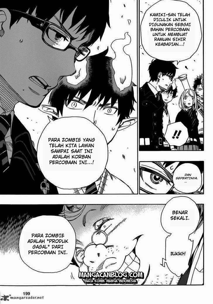 Ao no Exorcist Chapter 59 Gambar 7