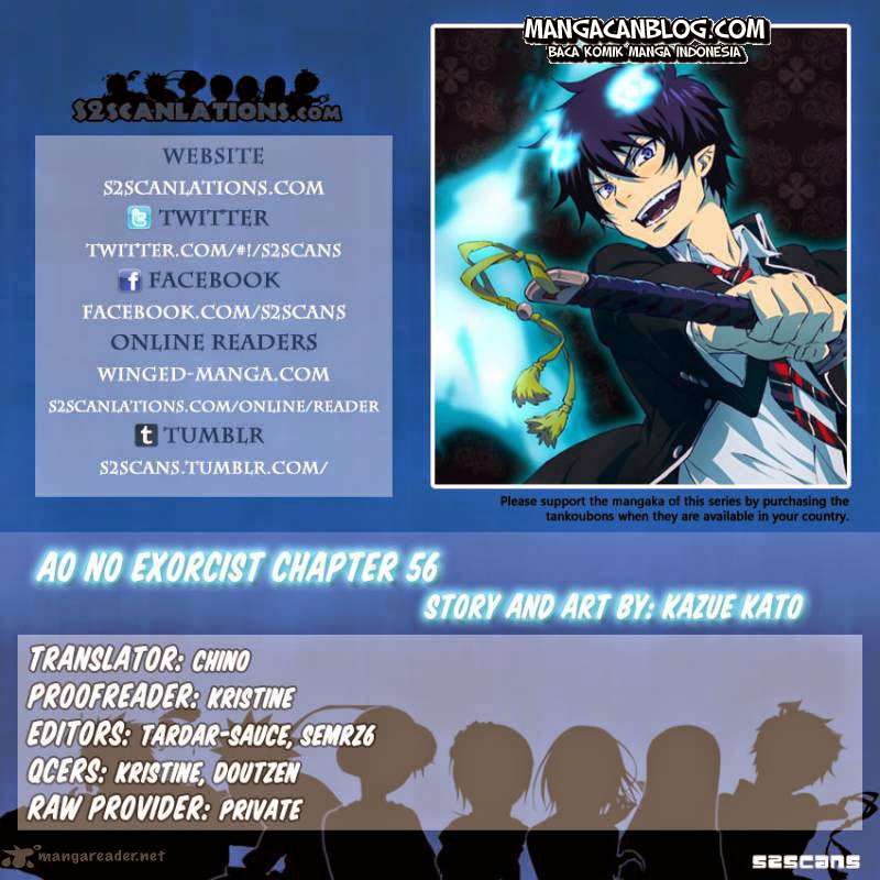 Komik Ao no Exorcist Chapter 56 gambar nomor 1