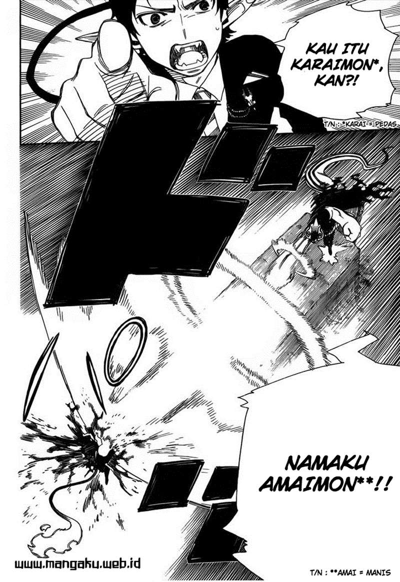 Ao no Exorcist Chapter 39 Gambar 28