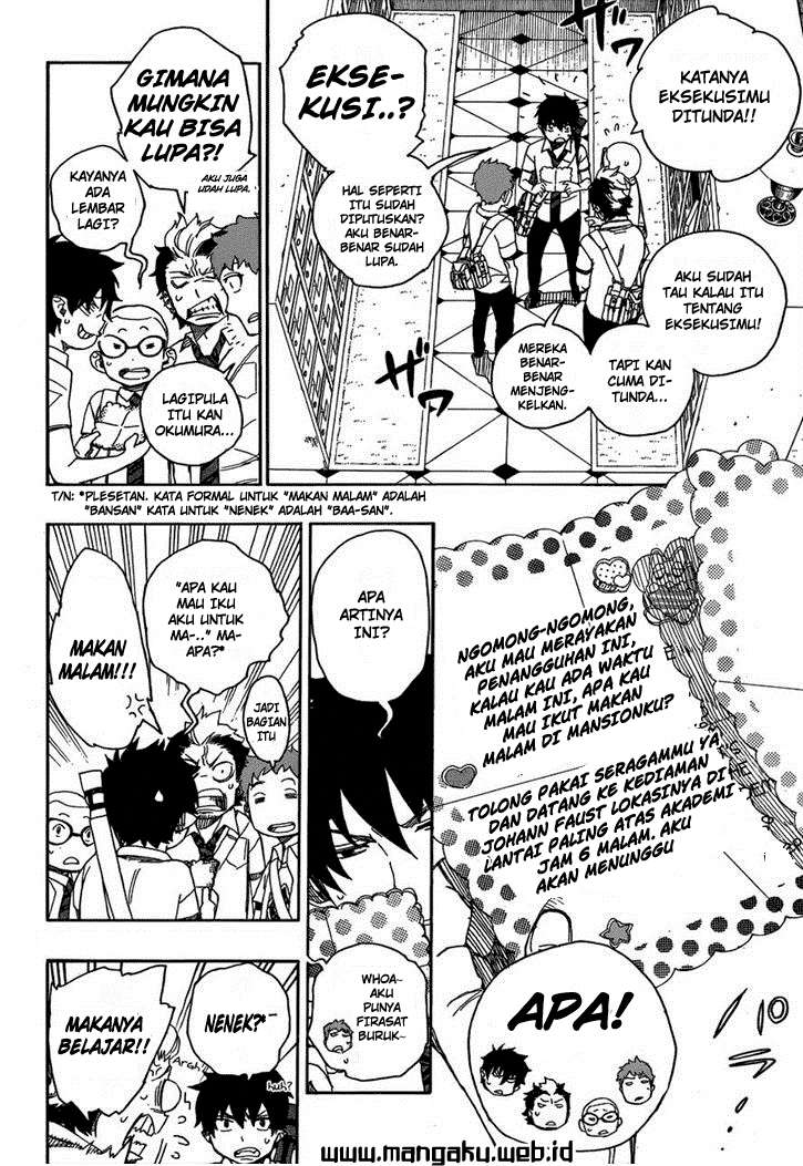 Manga Ao no Exorcist Chapter 39 gambar nomor 2