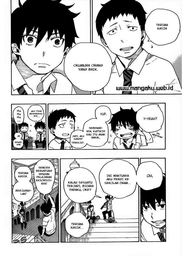 Ao no Exorcist Chapter 38 Gambar 11
