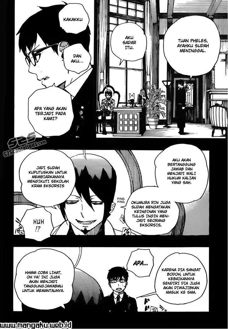 Ao no Exorcist Chapter 44 Gambar 6