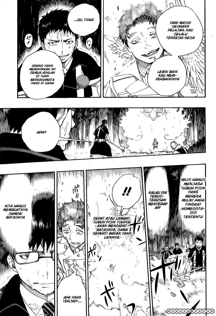 Ao no Exorcist Chapter 31 Gambar 14