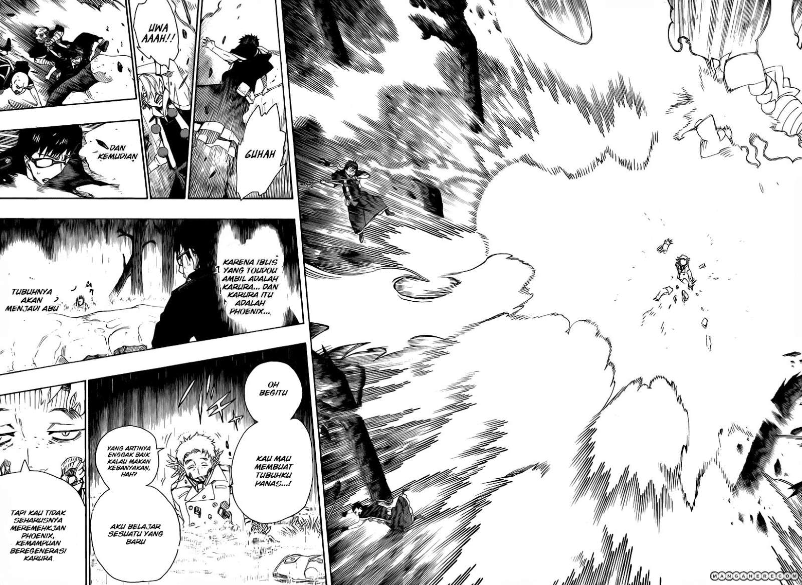 Ao no Exorcist Chapter 31 Gambar 15