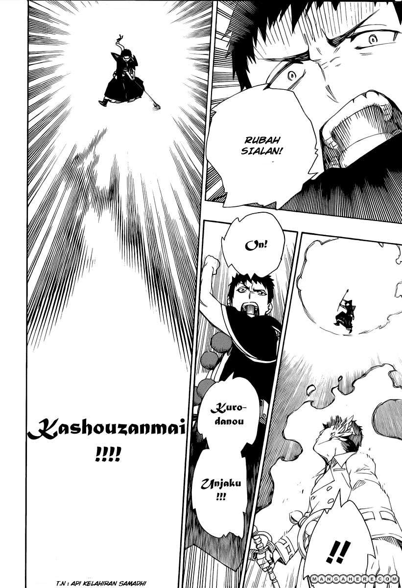Ao no Exorcist Chapter 31 Gambar 10