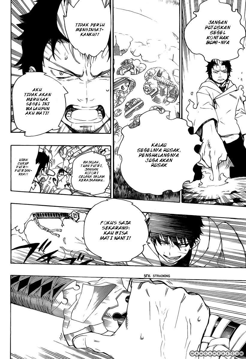 Ao no Exorcist Chapter 30 Gambar 13