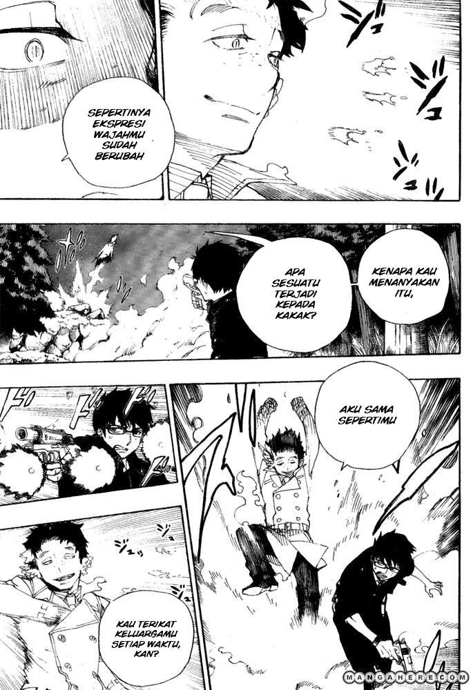 Ao no Exorcist Chapter 28 Gambar 5