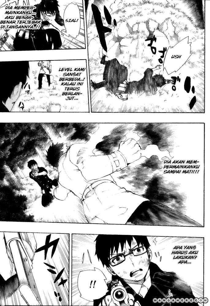 Ao no Exorcist Chapter 28 Gambar 7