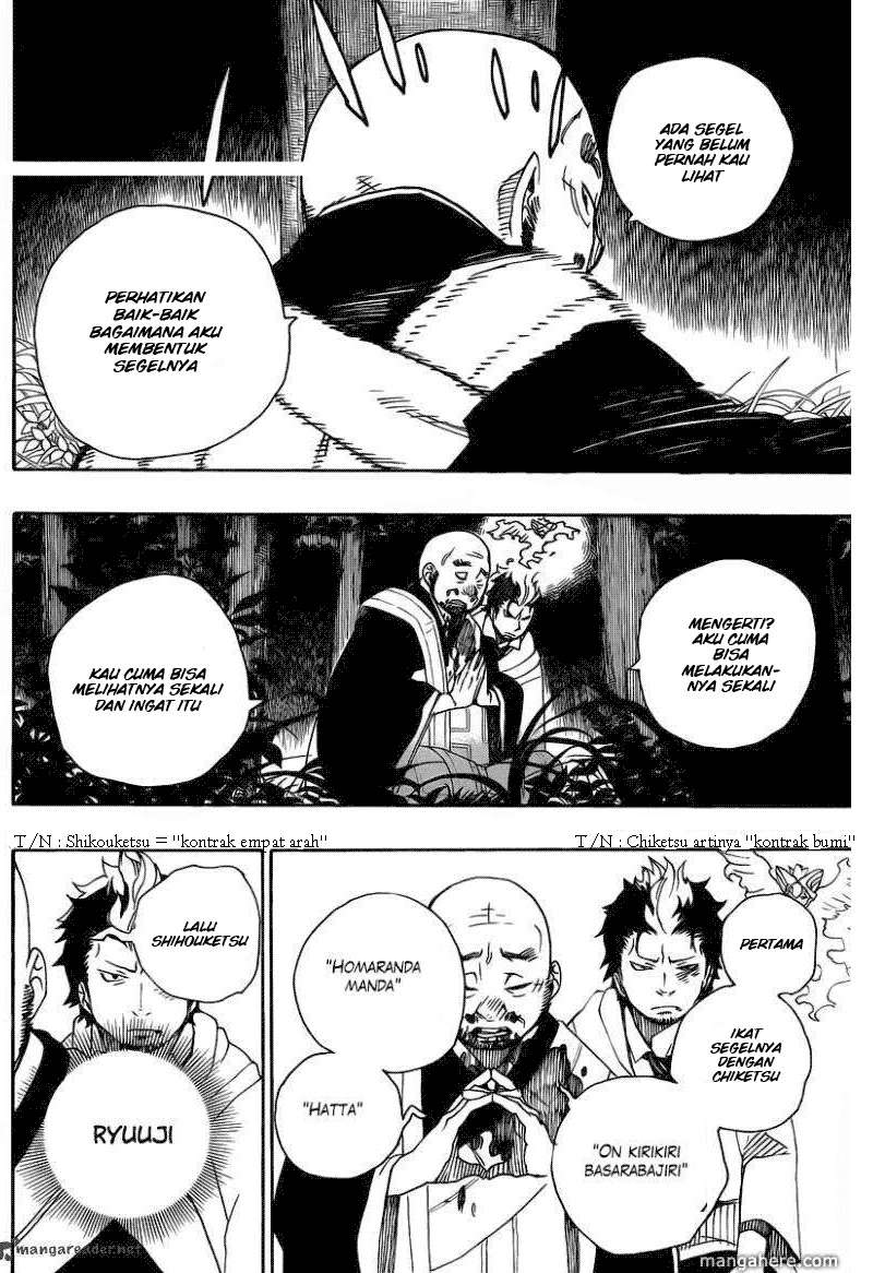 Ao no Exorcist Chapter 27 Gambar 24