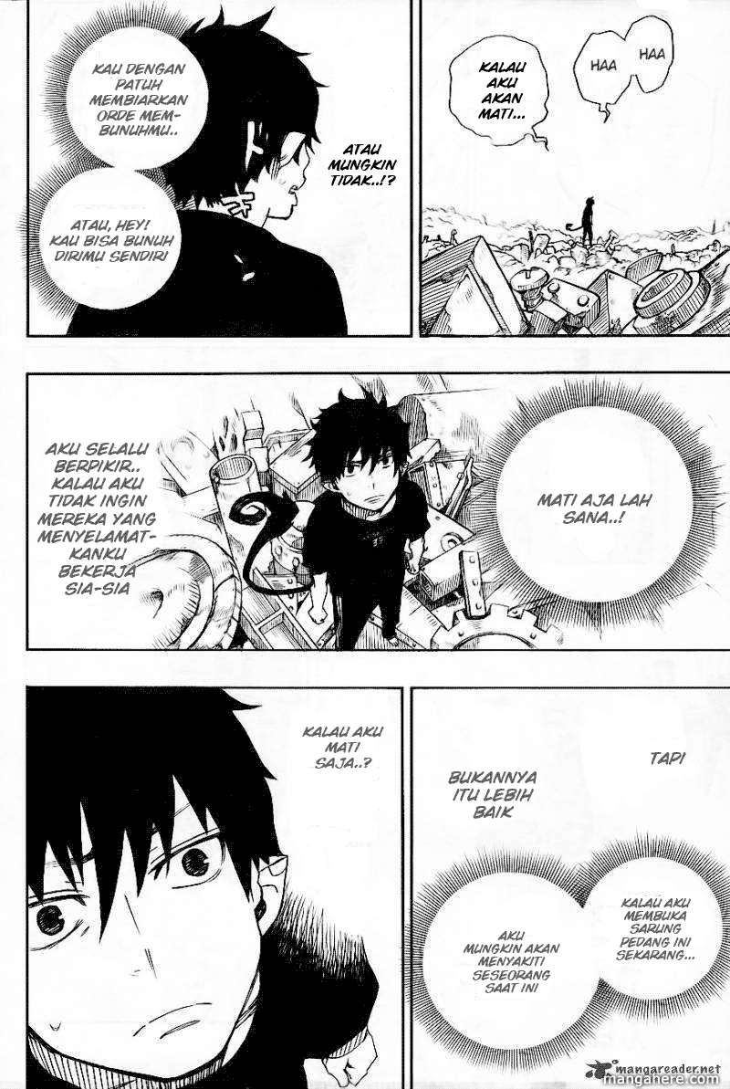 Ao no Exorcist Chapter 26 Gambar 18