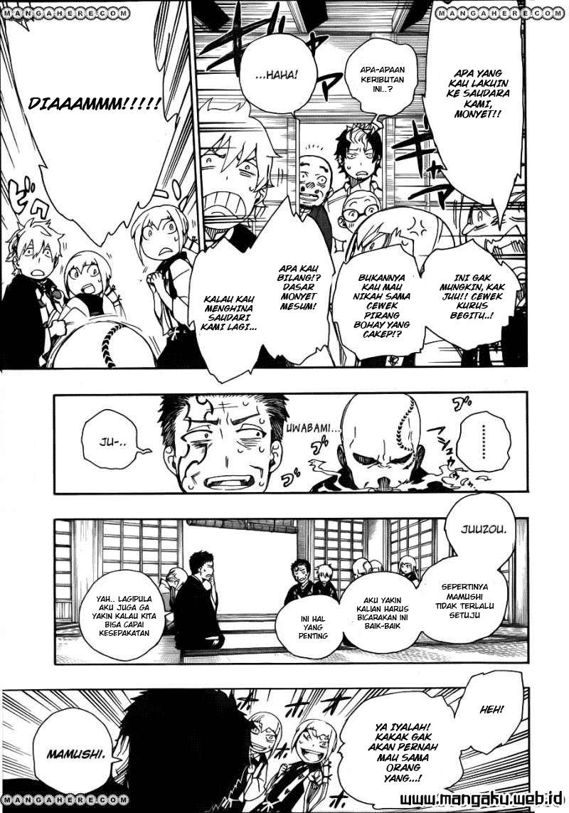 Ao no Exorcist Chapter 34 Gambar 18