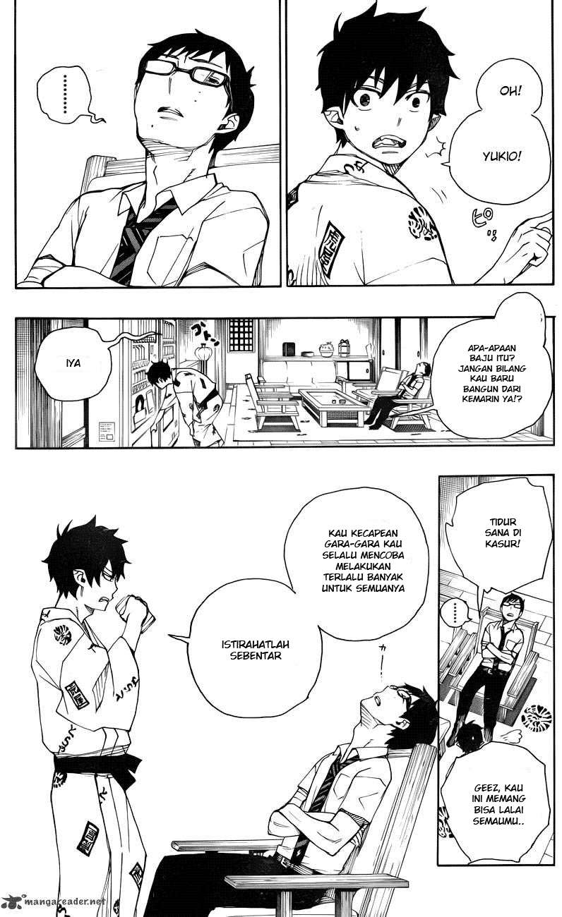 Ao no Exorcist Chapter 34 Gambar 13