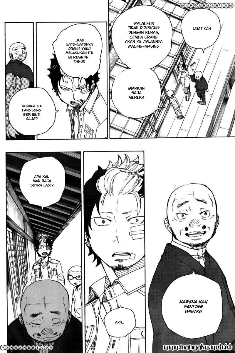 Ao no Exorcist Chapter 34 Gambar 21
