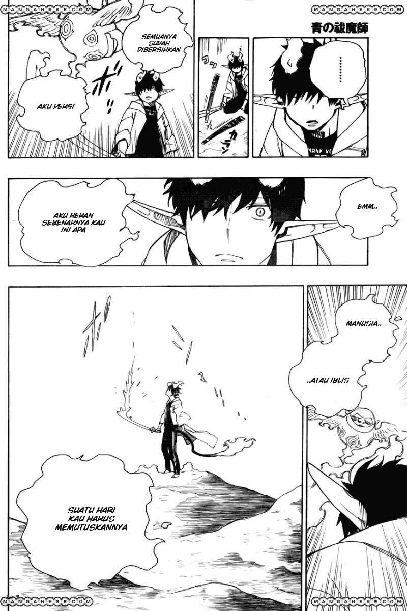 Ao no Exorcist Chapter 33 Gambar 15