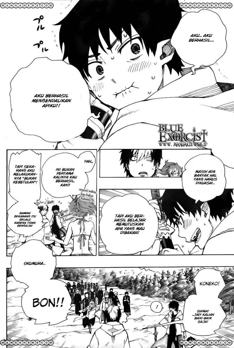Ao no Exorcist Chapter 33 Gambar 17