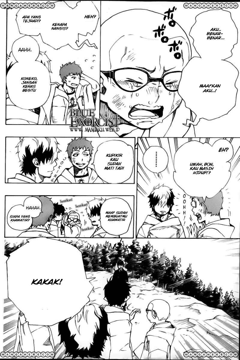 Ao no Exorcist Chapter 33 Gambar 19