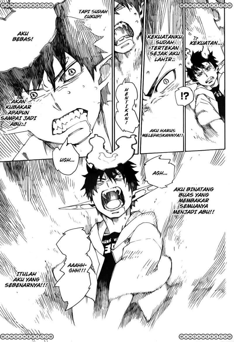 Manga Ao no Exorcist Chapter 33 gambar nomor 2