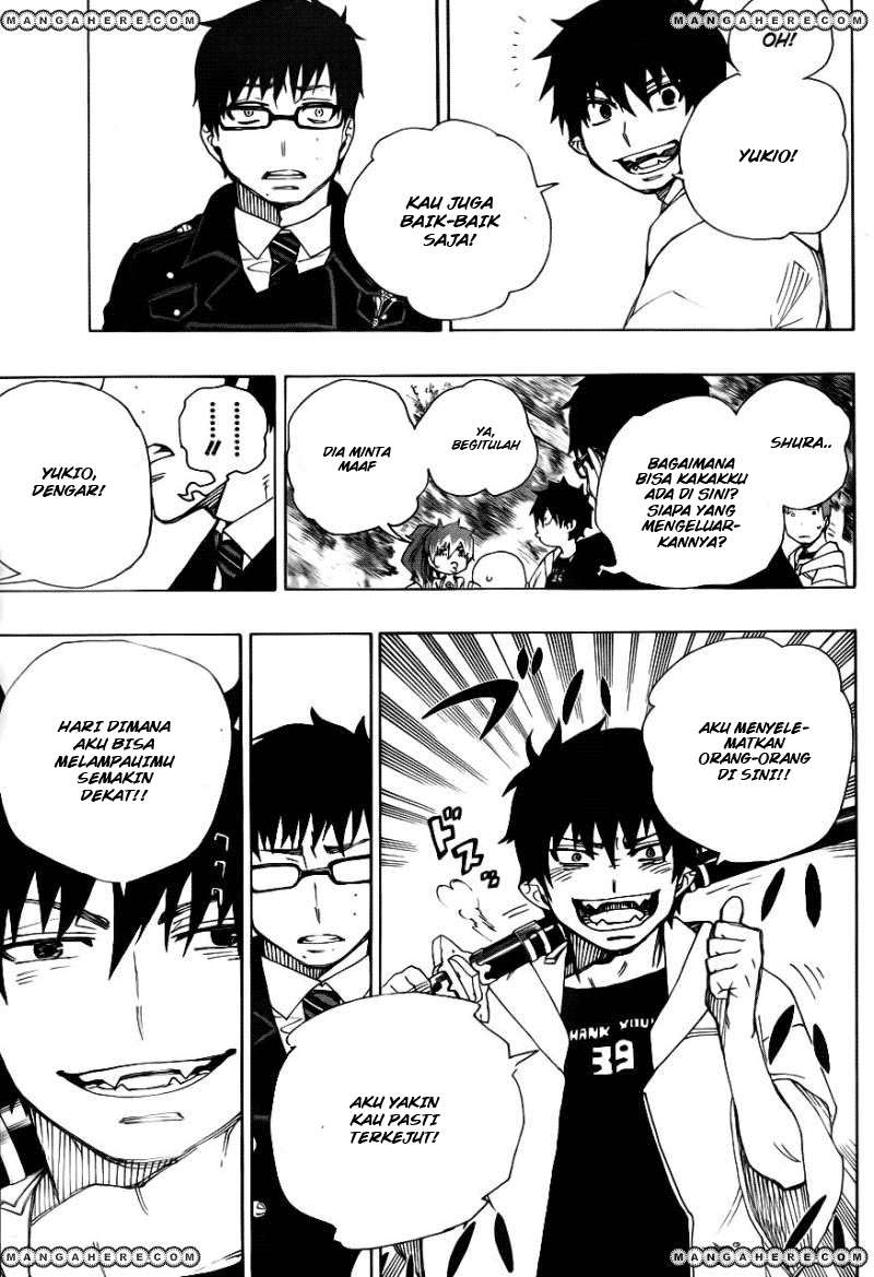 Ao no Exorcist Chapter 33 Gambar 20
