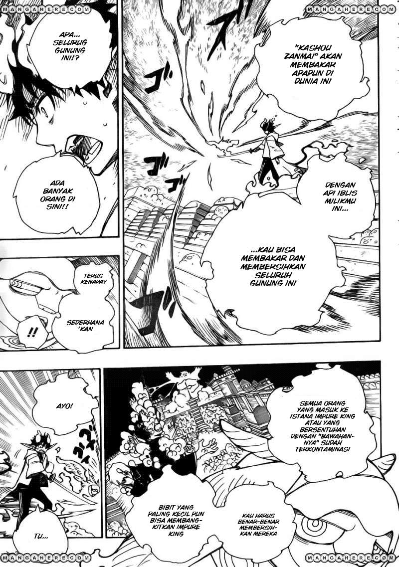 Ao no Exorcist Chapter 33 Gambar 22