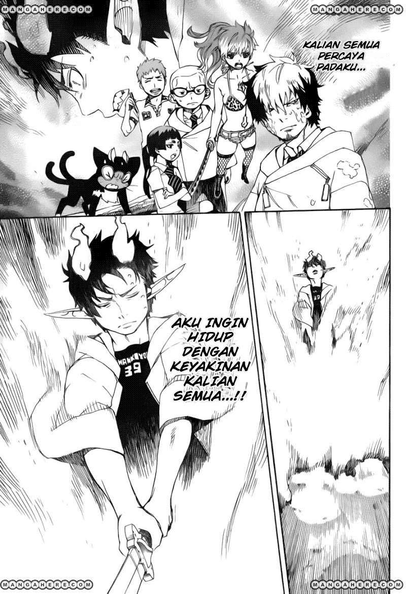 Ao no Exorcist Chapter 33 Gambar 4